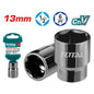DADO CORTO HEXAGONAL 1/2´´ TOTAL 13MM (THTST12131)