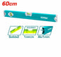 NIVEL DE ALUMINIO 2 AGUAS 60CMS (TMT26036)