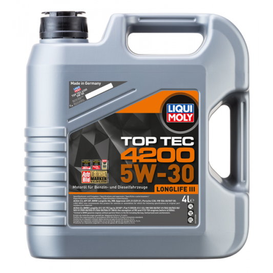 LIQUI MOLY TOP TEC 4200 5W-30 4 LTS.