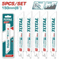 SET DE 5 HOJAS DE SIERRA SABLE PARA METAL   (TRSB922EF)