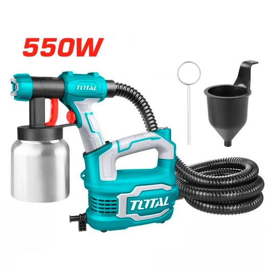 KIT PISTOLA DE PINTAR TOTAL 500W INDUSTRIAL (TT5006)