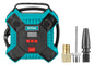 COMPRESOR DE AIRE TOTAL 12V 11BAR 35 L/MIN (TTAC1601)