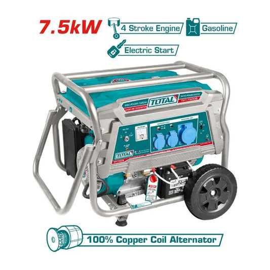 GENERADOR BENCINERO 7,5KW TOTAL(TP175006)
