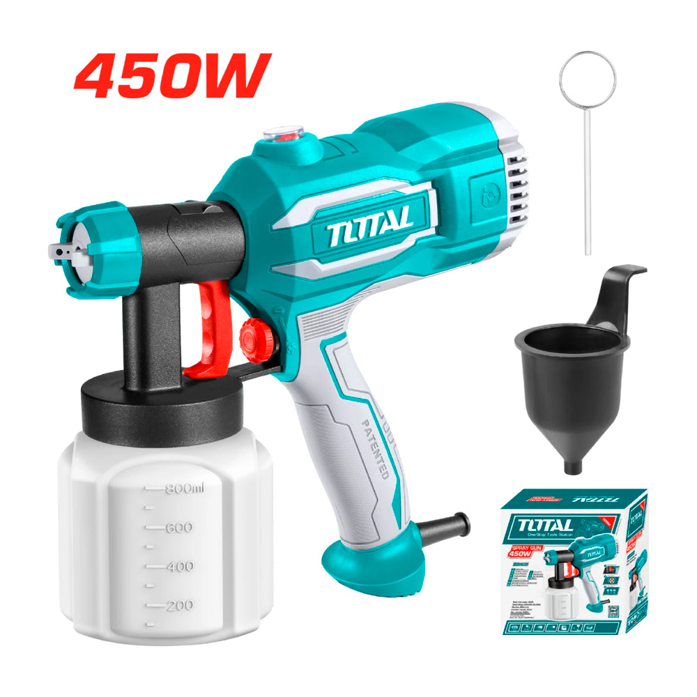 PISTOLA PARA PINTAR 450 W TOTAL (TT3506)