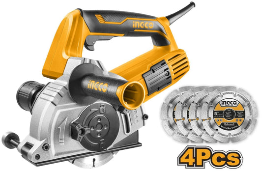 CORTADORA DE MURO ELECTRICA INGCO 125MM 4 1/2´´ 1500W (WLC15008)