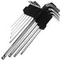 JUEGO LLAVE ALLEN LARGO 9 PCS 1,5 - 10MM UYUSTOOLS  (YAA903)
