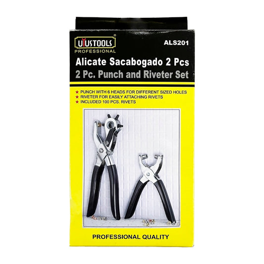 ALICATE SACABOCADO 2PCS UYUSTOOLS   (ALS201)