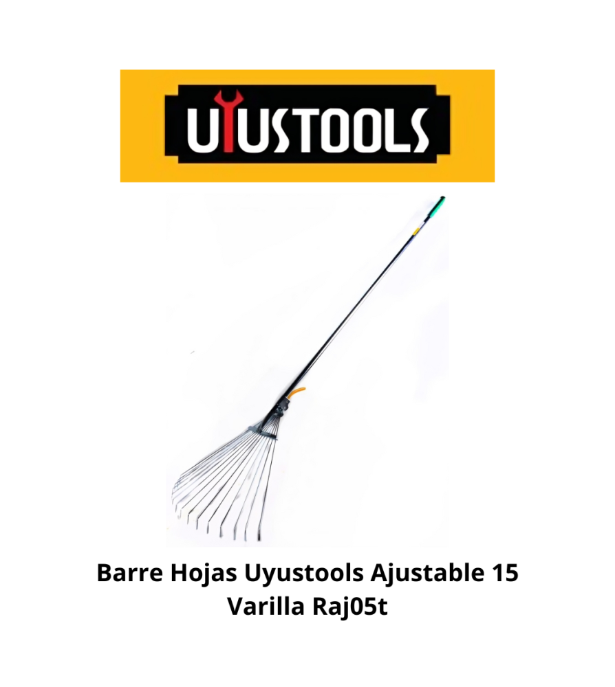 RASTRILLO METALICO AJUSTABLE UYUSTOOLS (RAJ05T)