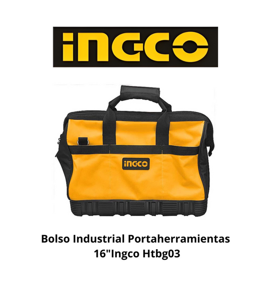 BOLSO DE HERRAMIENTAS INDUSTRIAL 16´´ INGCO (HTBG03)