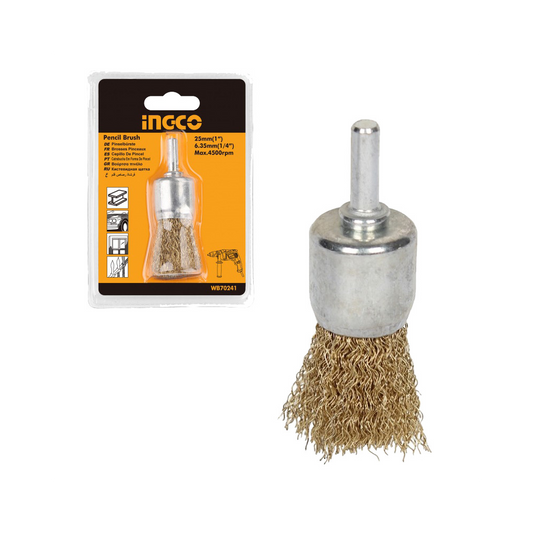 GRATA FORMATO PINCEL DE METAL 24MM INGCO (WB70241)