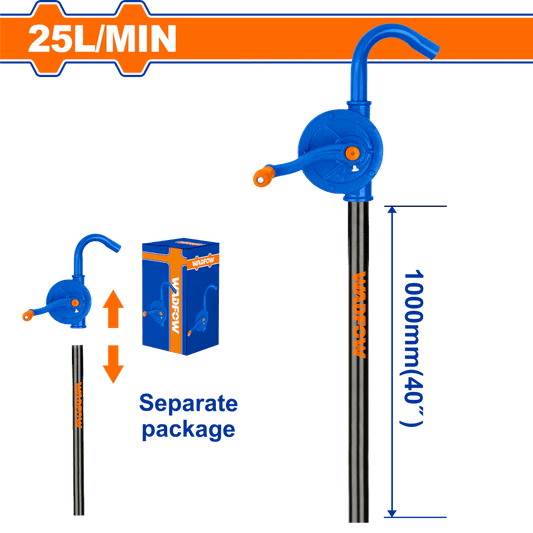 BOMBA DE ACEITE MANUAL 25LT/MIN WADFOW (WHY1A16)