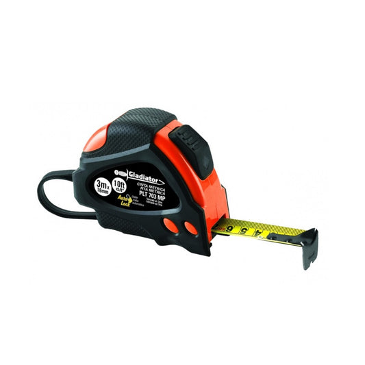 HUINCHA - CINTA METRICA GLADIATOR 3 MTS. (PLT703MP)