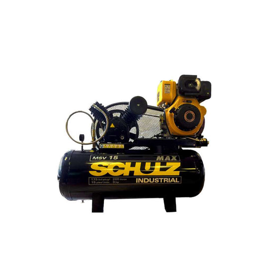 COMPRESOR AUTONOMO SCHULZ 9.8HP 200 LTS. (MSV15MAXDIESEL)