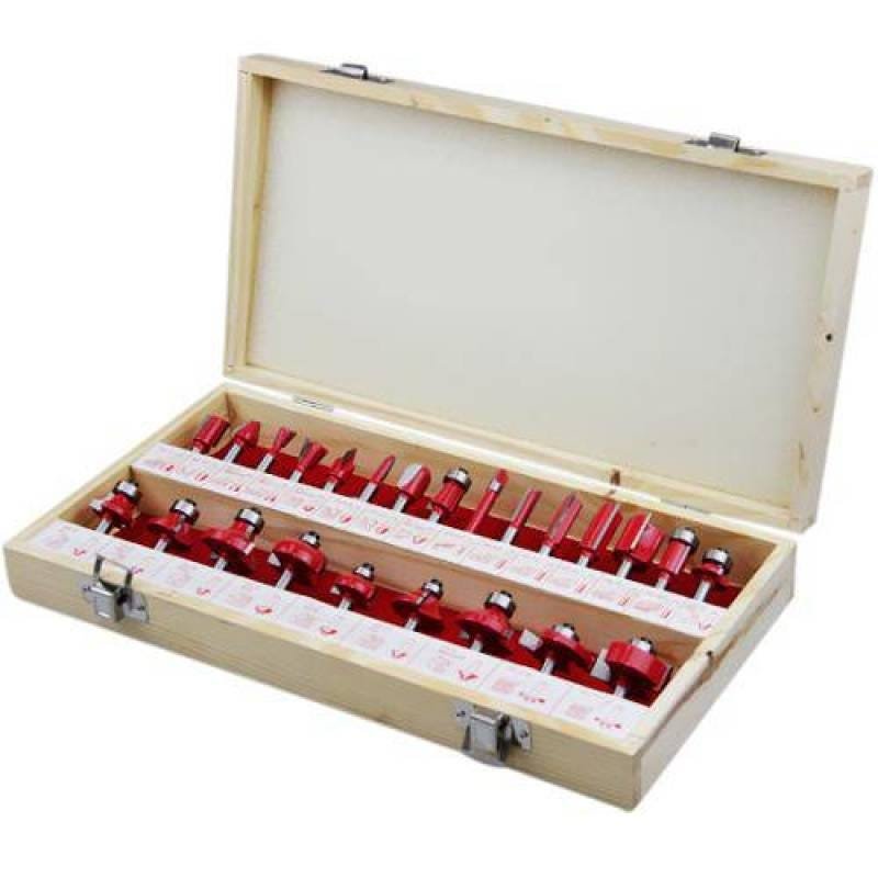 JUEGO 24 PCS FRESAS 1/4'' UYUSTOOLS   (CQT024)
