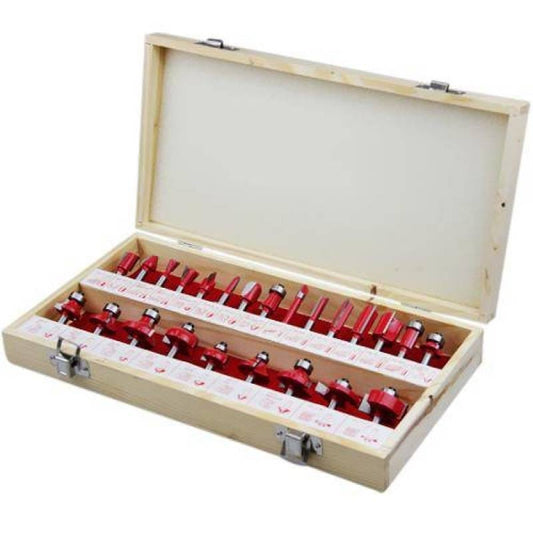 JUEGO 24 PCS FRESAS 1/4'' UYUSTOOLS   (CQT024)