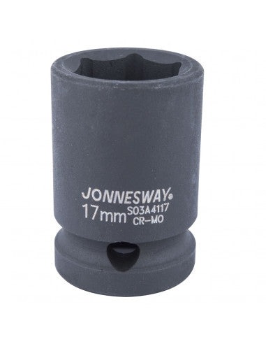 DADO DE IMPACTO CUADRANTE 1/2´´ 17 MM JONNESWAY (S03A4117)