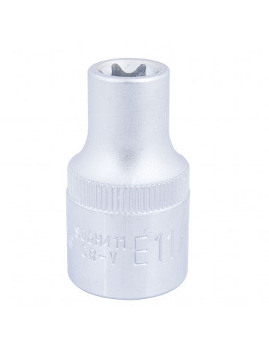 DADO TORX HEMBRA CUADRANTE 1/2´´ E11 JONNESWAY (S06H411)