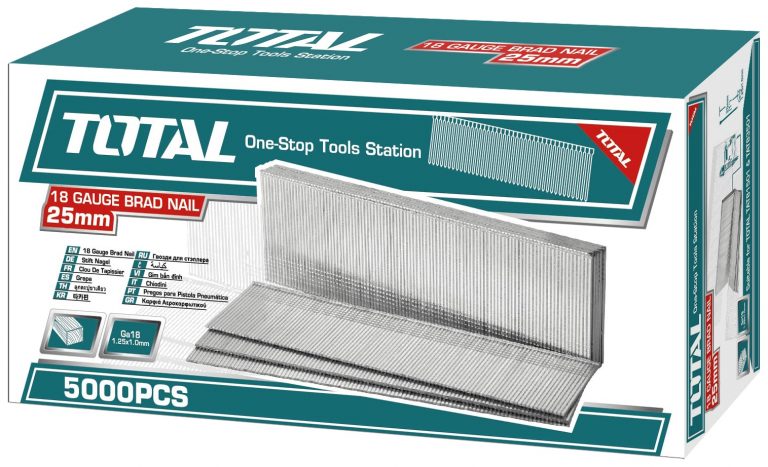 CLAVO PARA CLAVADORA AUTOMATICA TOTAL 40MM 1.25 X 1MM 2500 UNI. (TAC918402)