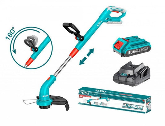 ORILLADORA INALAMBRICA 20V + C/BAT + C/CARG (TGTLI20301)