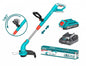 ORILLADORA INALAMBRICA 20V + C/BAT + C/CARG (TGTLI20301)