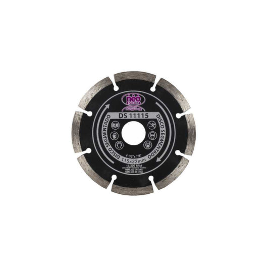 DISCO NEO 4 1/2´´ DIAMANTADO SEGMENTADO (DS 11115)
