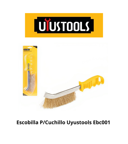 ESCOBILLA DE ACERO TIPO CUCHILLO UYUSTOOLS