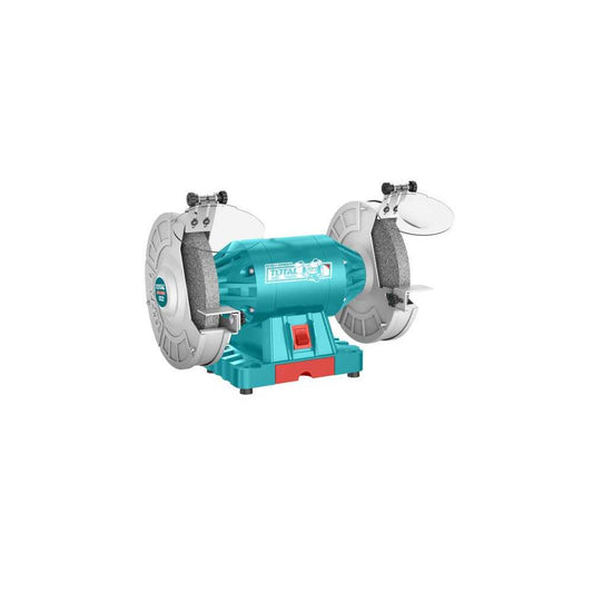 ESMERIL DE BANCO TOTAL 350W 8´´ CON PROTECTOR OCULAR (TBG35020)