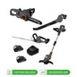 KIT JARDIN HOGAR INALAMBRICO 18v + 2BAT GLADIATOR (JR 841/18 C2)