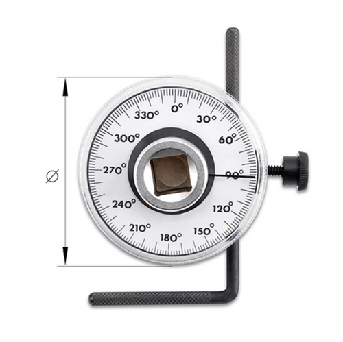 MEDIDOR DE ANGULO TORQUE 1/2'' UYUSTOOLS  (TQA001)