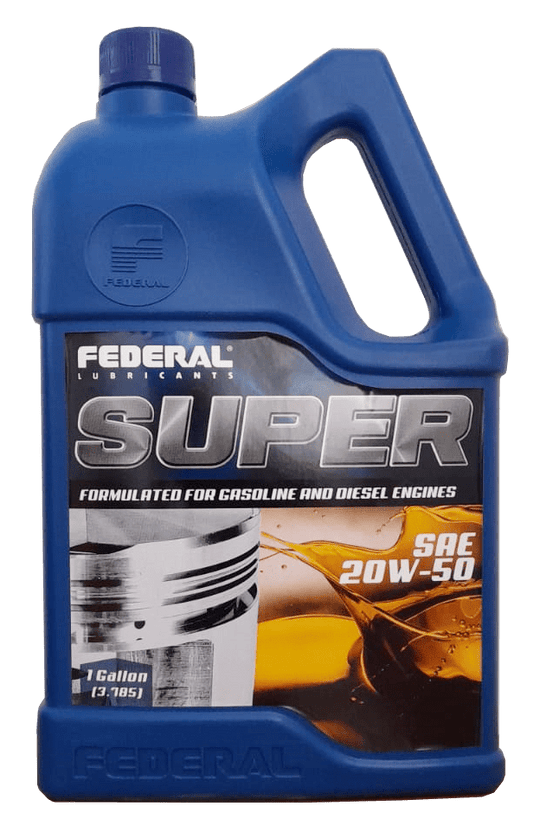 FEDERAL SUPER 20W-50 4 LTS.