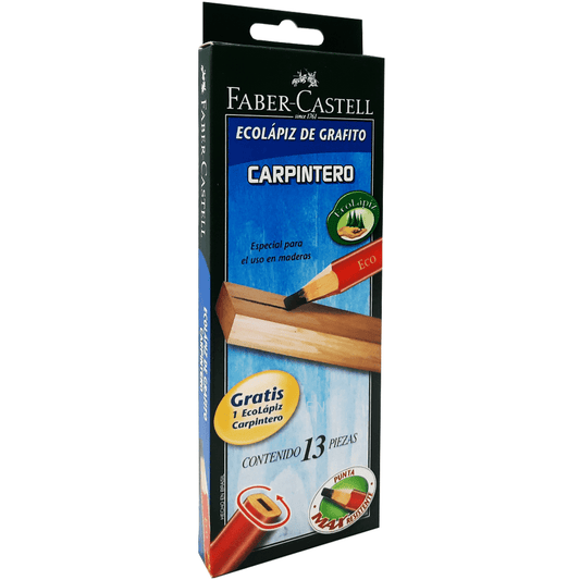 LAPIZ GRAFITO CARPINTERO FABER CASTELL UNIDAD