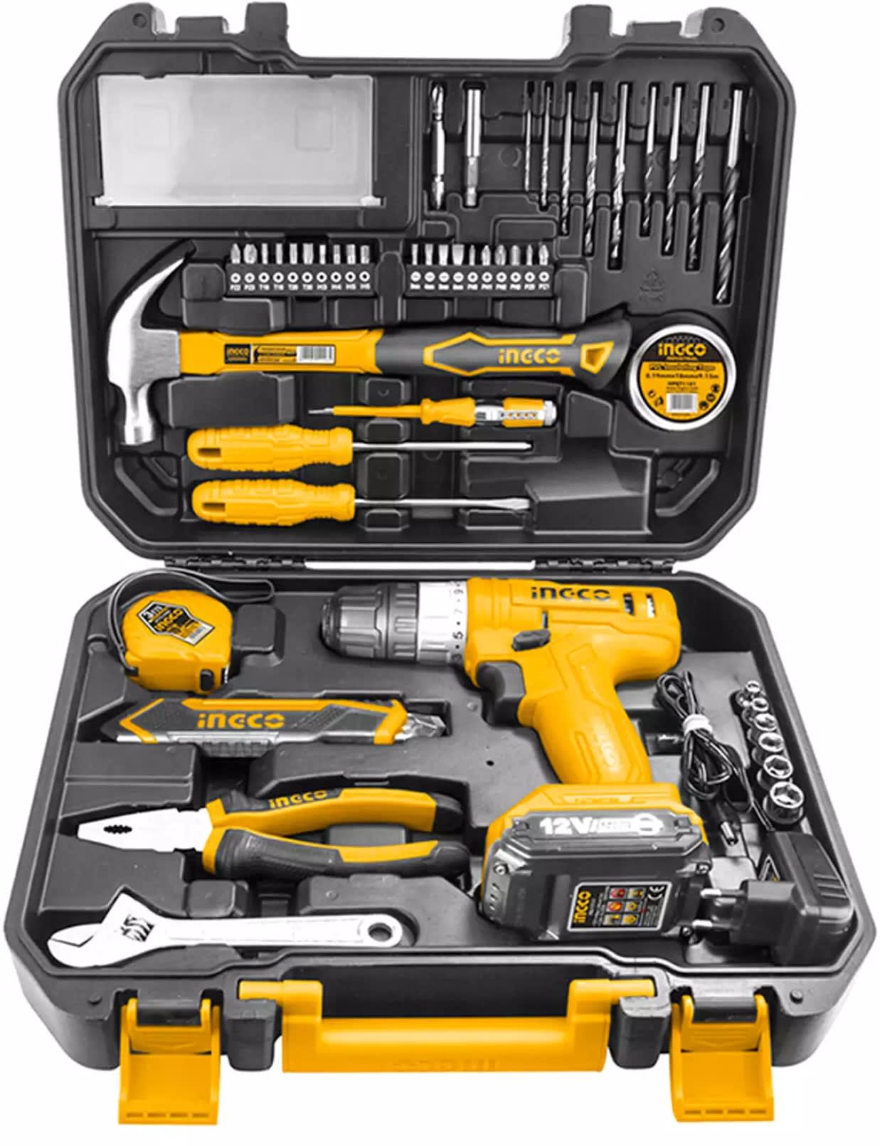 SET TALADRO 12V 127 PZAS INGCO (HKTHP11271)