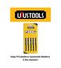 SET 5 UN HOJA CALADORA P/MADERA UYUSTOOLS  (HOC5M1)