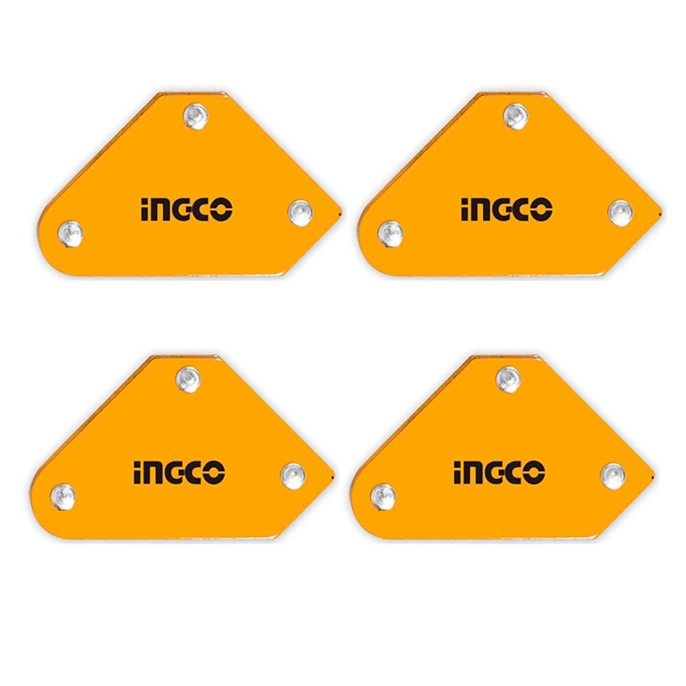 SET ESCUADRAS MAGNETICAS 4 PIEZAS 10LB INGCO (AMWH4001)