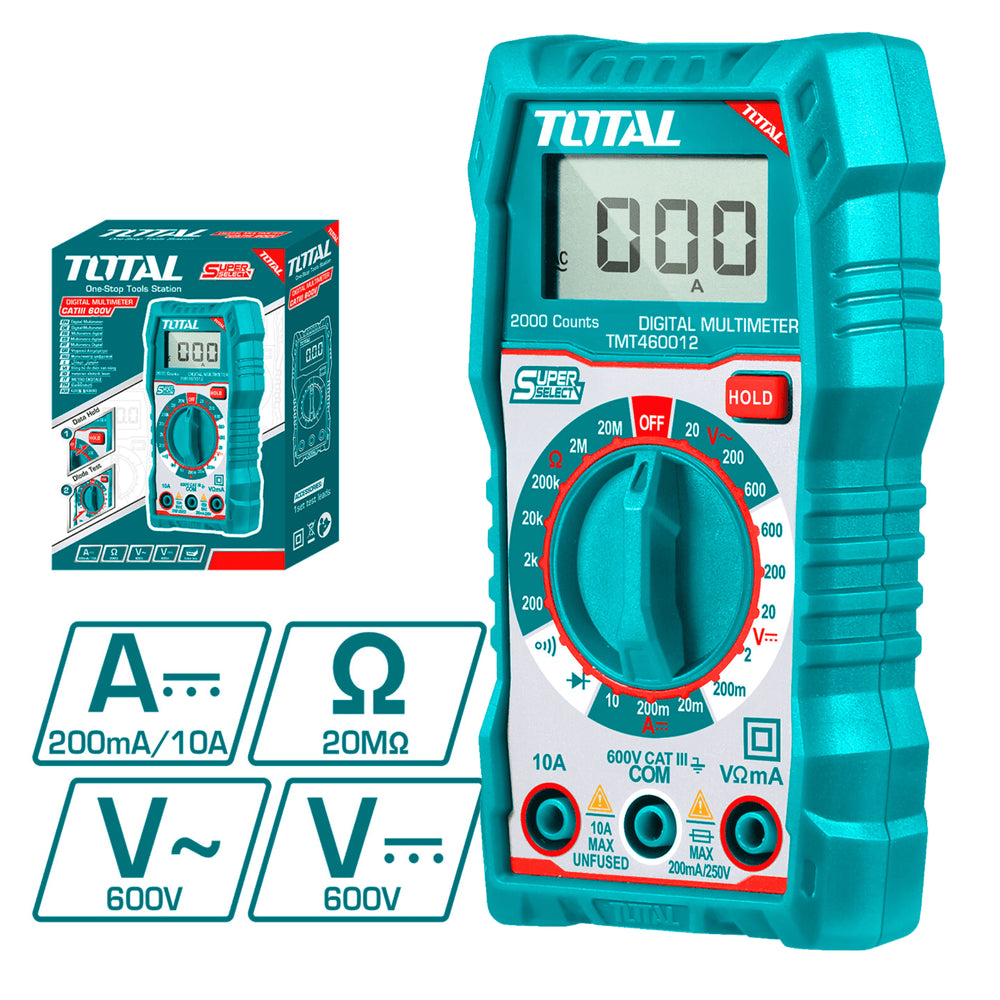 MULTITESTER DIGITAL TOTAL (TMT460012)