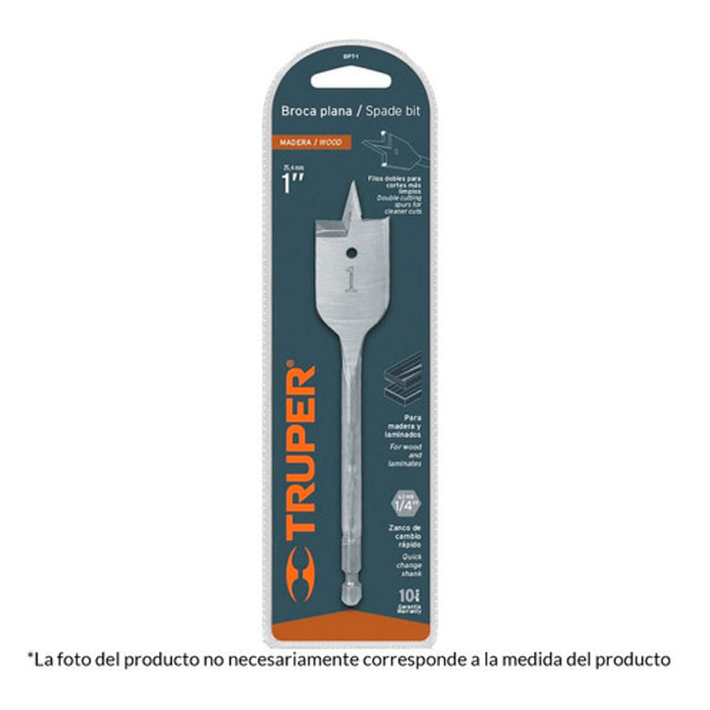 MECHA DE PALETA 1/2´´ TRUPER (BPT-1/2)