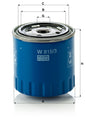 FILTRO ACEITE MANN W 815