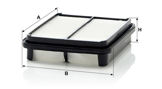 FILTRO AIRE MANN C 2337