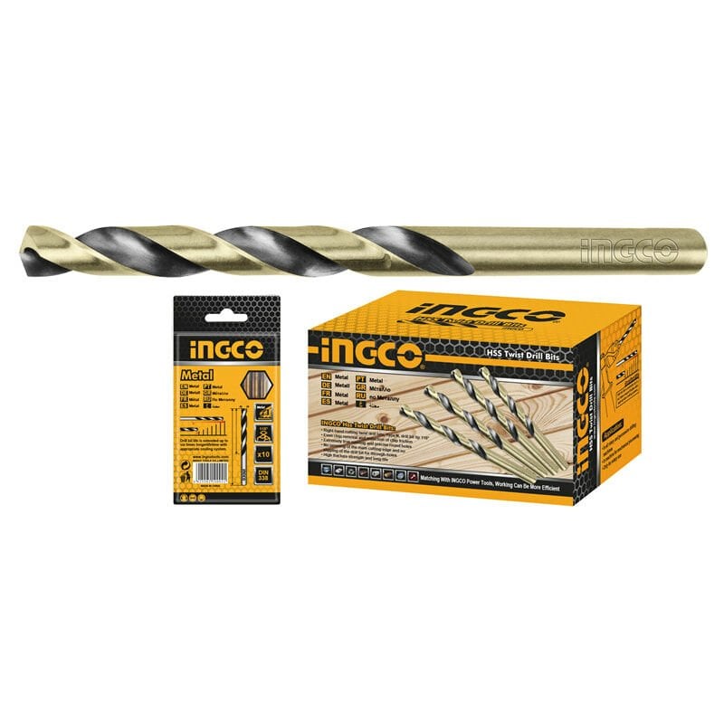 BROCA HSS 13MM 5 UNIDADES INGCO (DBT1101303)