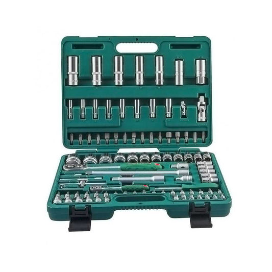 JUEGO DE DADOS JONNESWAY 1/4´´ y 1/2´´ 94 PIEZAS (S04H52494S)