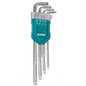JUEGO LLAVE HEXAGONAL ESTRELLA 9 PCS TOTAL INDUSTRIAL (THT106391)