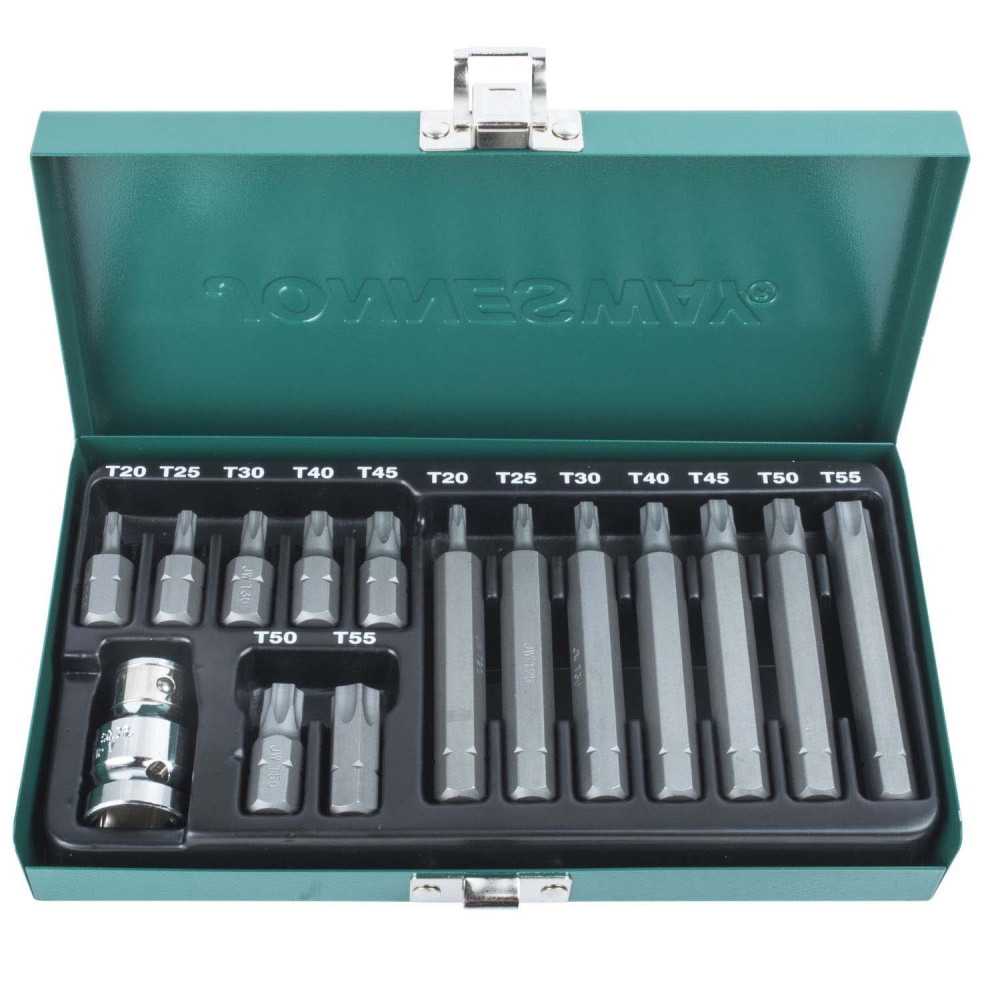 JUEGO de PUNTAS TORX JONNESWAY 15 piezas (S29H4215S)