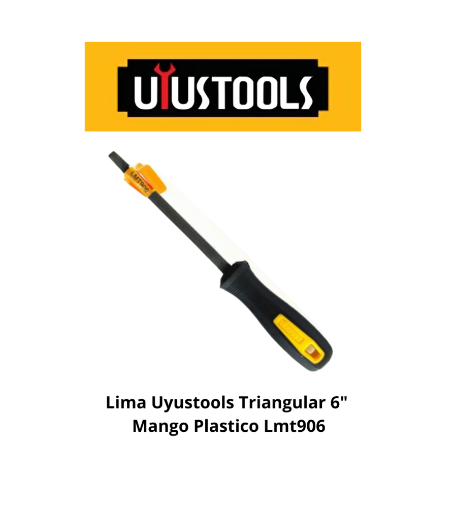 LIMA TRIANGULAR UYUSTOOLS 6´´