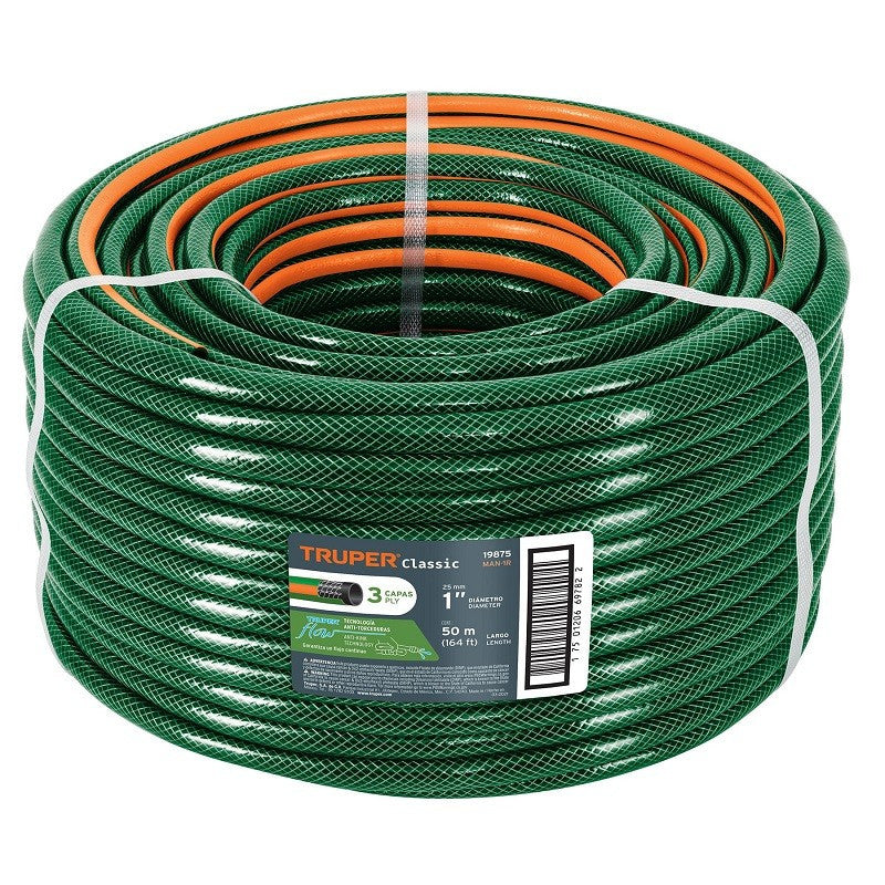 MANGUERA TRUPER REFORZADA 3 CAPAS 1´´ POR METRO (MAN-1R)