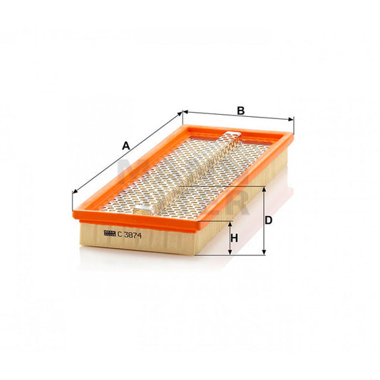 FILTRO AIRE MANN C 3894