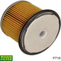 FILTRO COMBUSTIBLE MANN P 716