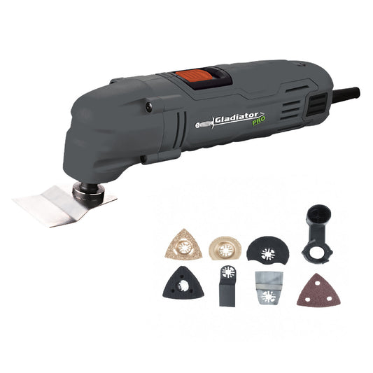 MULTI HERRAMIENTA OSCILANTE 280W GLADIATOR (MU800/K1)