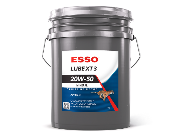 ESSOLUBE XT3 20W-50, 19LT