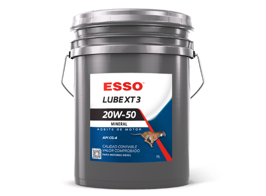 ESSOLUBE XT3 20W-50, 19LT