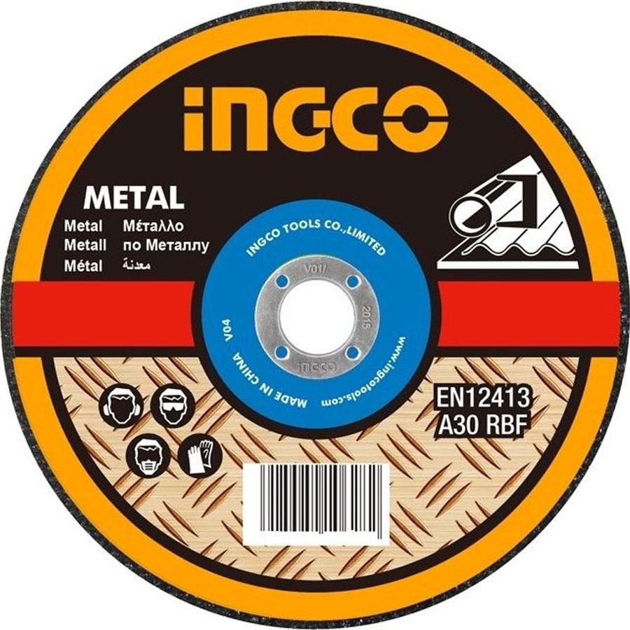 DISCO DE CORTE METAL 9´´ 230X1.6X22.2MM INGCO (MCD302302)